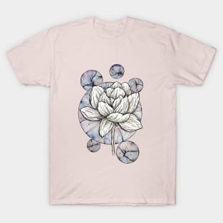 Lotus Flower Abstract II T-Shirt